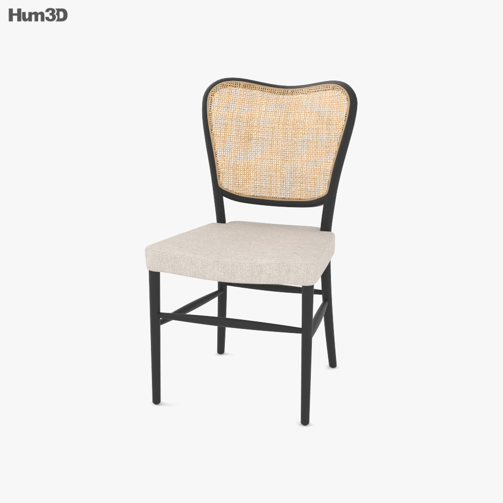 Arhaus Noa Dining chair 3D model