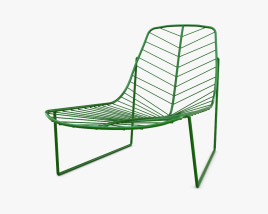 Arper Leaf Cadeira de Lounge Modelo 3d