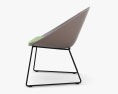 Arper Adell Sled Chair 3d model