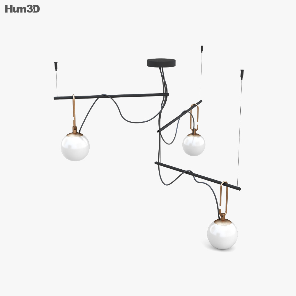 Artemide NH S3 Підвісна лампа 3D модель