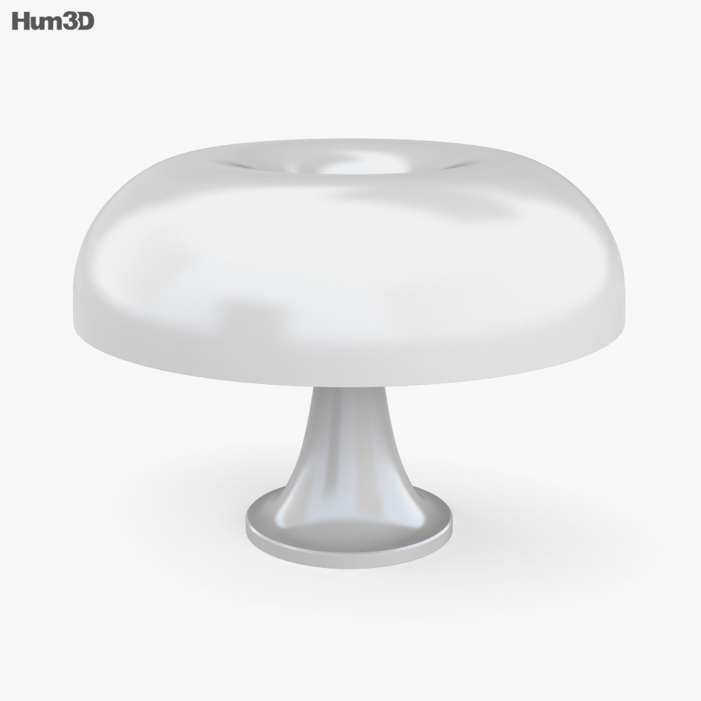 Artemide Nessino ランプ 3Dモデル