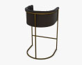 Arteriors Calvin Bar stool 3d model