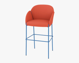 Artifort Andrea Bar stool 3D model