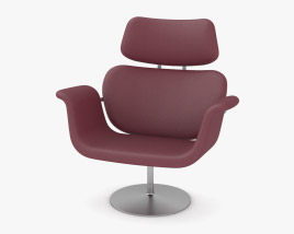 Artifort Big Tulip Chair 3D model