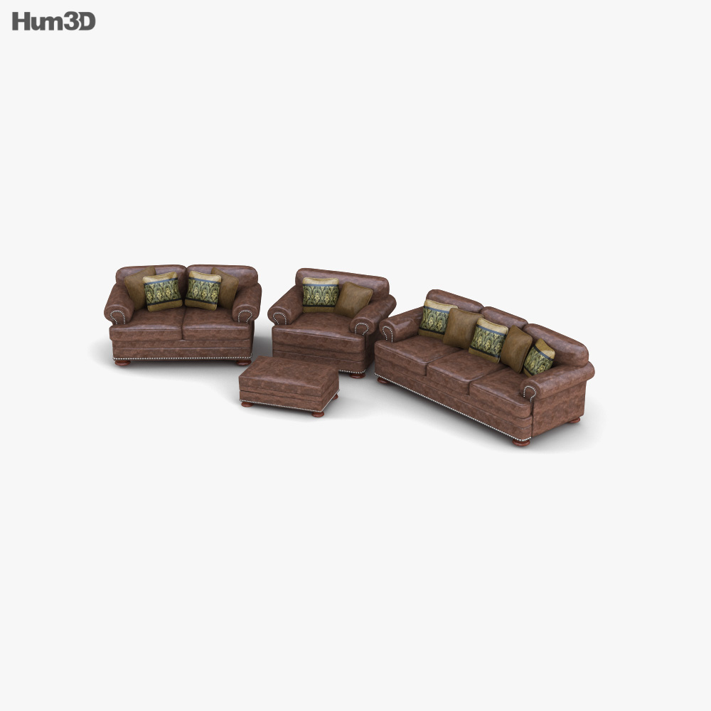 Ashley Living Room Ralston Modelo 3d