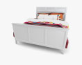 Ashley Caspian Panel bed 3d model