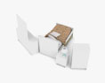Ashley Sandhill Panel-Schlafzimmer-Set 3D-Modell