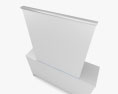 Ashley Sandhill Dresser & mirror 3d model