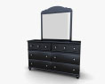 Ashley Jaidyn Dresser & Espelho Modelo 3d