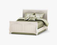 Ashley Cottage Retreat Full Sleigh Bed 3d model