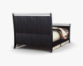 Ashley Pinella Queen Sleigh Bed 3d model