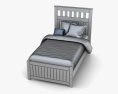 Ashley Lulu Twin Panel bed 3d model