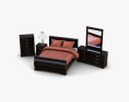 Ashley Huey Vineyard Sleigh Bedroom set 3D модель