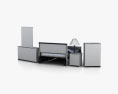 Ashley Huey Vineyard Sleigh Bedroom set 3D модель