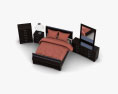 Ashley Huey Vineyard Sleigh Bedroom set 3d model