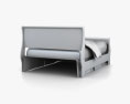 Ashley Huey Vineyard Twin Sleigh Headboard 床 3D模型