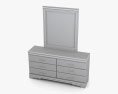 Ashley Huey Vineyard Dresser & mirror 3d model