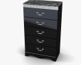 Ashley Constellations Chest of Drawers 3d model