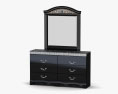 Ashley Constellations Dresser & Espelho Modelo 3d