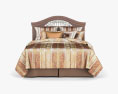 Ashley Fairbrooks Estate Panel bed 3d model