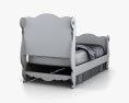 Ashley Doll House Twin Sleigh Bed 3d model