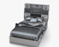 Ashley I-Zone Bookcase Bed 3d model