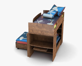 Ashley Alexander Youth Loft Bed 3D model