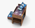 Ashley Alexander Youth Loft ベッド 3Dモデル