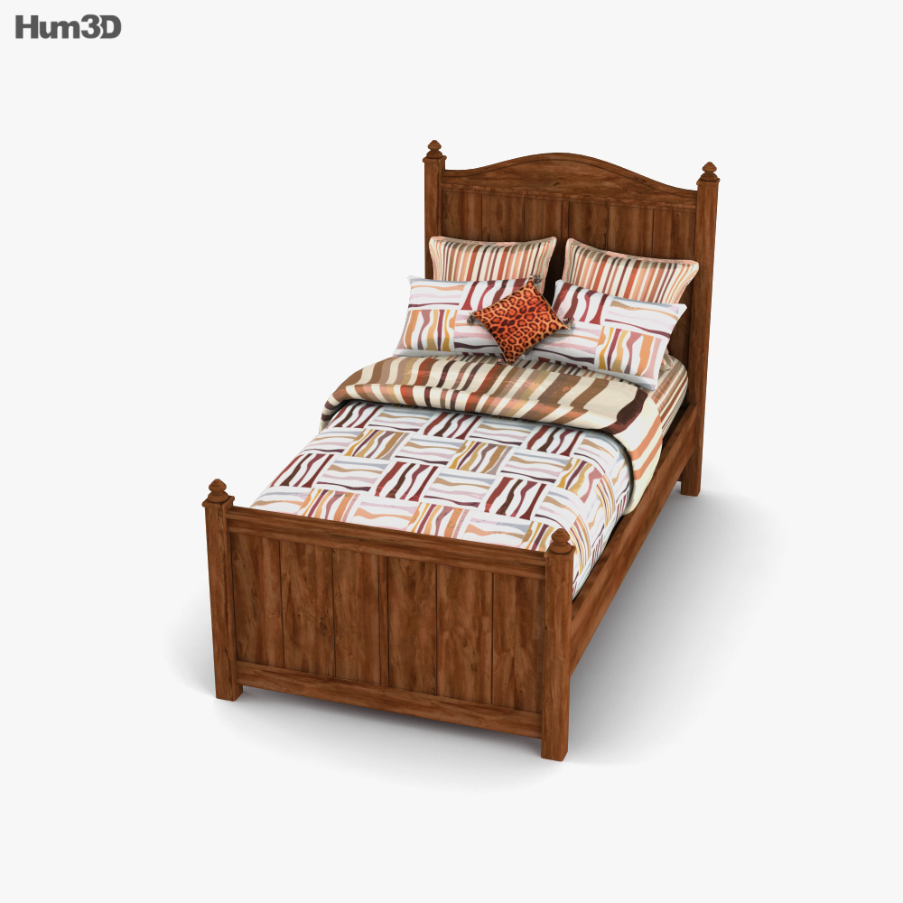 Ashley Camp Huntington Poster bed 3D модель