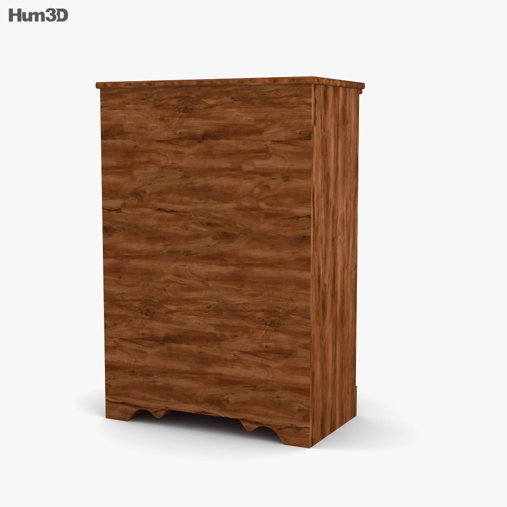 Ashley Camp Huntington Poster Chest of Drawers 3d model
