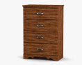 Ashley Camp Huntington Poster Chest of Drawers 3d model