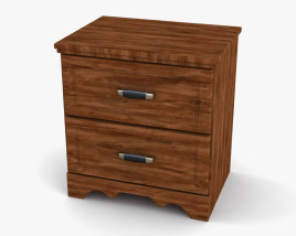 Ashley Camp Huntington Poster Nightstand 3D model