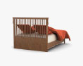 Ashley Colter Queen Panel bed 3D 모델 