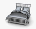 Ashley Colter Queen Panel bed 3d model