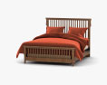 Ashley Colter Queen Panel bed 3D 모델 