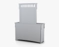 Ashley Colter Dresser & Specchio Modello 3D
