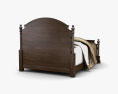 Ashley Leighton Queen Poster bed 3D 모델 