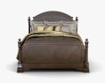Ashley Leighton Queen Poster bed 3D 모델 