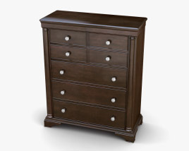 Ashley Leighton Chest of Drawers 3D model