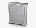 Ashley Leighton Chest of Drawers 3d model