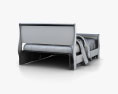 Ashley Wilmington Queen Sleigh Bed 3d model