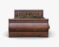 Ashley Wilmington Queen Sleigh Bed 3d model