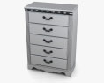 Ashley Silverglade Chest of Drawers 3d model