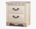 Ashley Silverglade Nightstand 3d model
