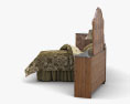 Ashley Buckingham Panel-Schlafzimmer-Set 3D-Modell