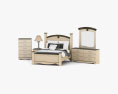 Ashley Olivia Bay Poster Bedroom set 3D модель