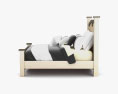 Ashley Olivia Bay Queen Poster bed 3D 모델 