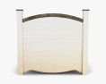 Ashley Olivia Bay Queen Poster bed 3d model