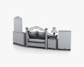 Ashley Rosalie Poster Juego de dormitorio Modelo 3D