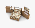 Ashley Rosalie Poster Juego de dormitorio Modelo 3D